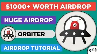 $1000+ worth Airdrop | huge Airdrop | orbiter finance | Airdrop tutorial