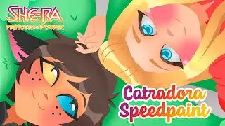 #Speedpaint Catradora (Catra y Adora) She-ra