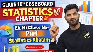 Class 10 Statistics Chapter 13🔥 | One Shot Revision | Guaranteed Clarity | Avneesh Gupta Sir
