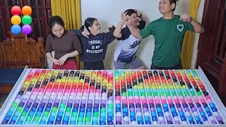 🔥 Ball Sorting Game by Color | Speed, Intelligence and Luck 💝 Level 08