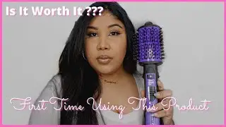 InfinitiPRO BY CONAIR The Knot Dr. All in One Dryer Brush Tutorial + Review