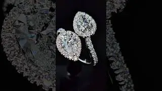 Diamond pear 1ct rings 💍 grown diamond #cvddiamond Telegram: luxgift1
