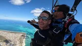My tandem skydive in Jurien bay Western Australia 