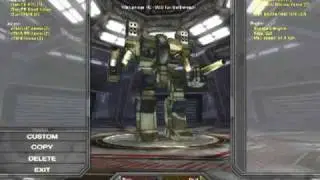 The mechs of Assault Tech 1: Battle Tech (AT1 BT-Mektek mechwarrior 2 remake)