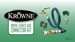 Krowne Royal Series 72-in. Gas Connector Kit (M10072K)