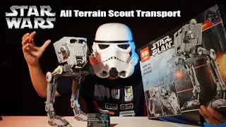 LEPIN 05052 All Terrain Scout Transport STAR WARS | Unboxing Speed Build & [Review]