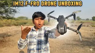 LM12 - F Pro GPS Camera Drone Unboxing, Flying, Camera Test, Return To Home Test & Review💥