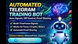 I create professional Telegram automation bots for signal providers and affiliates. #paid