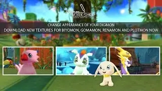 Pack #6: Biyomon, Gomamon, Renamon and Plotmon