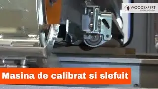 Masina de slefuit si calibrat lemn - Heeseman