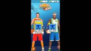 Clash of clans/basketball stars gameplay