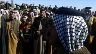 عراضة البخاتره اهل البصرة في ذي قار في فاتحة الشهيد البطل مرتضئ حسين هنيد البخاتري