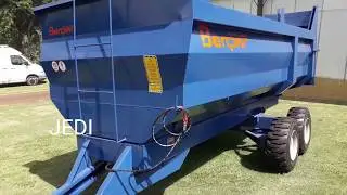 Benpar vagão basculante, vagão misturador em detalhes Show Rural. 2020