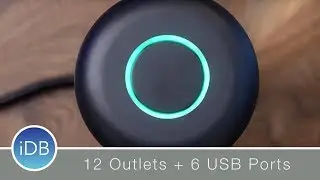 Aukey Power Strip & 6 Port USB Hub Looks Like a Mac Pro with 12 Outlets
