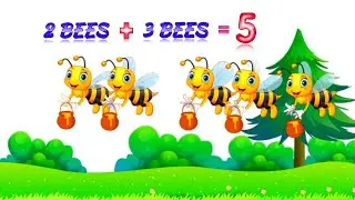 Bee Counting I Preschool Learning Numbers 1 to 10 | Learning Numbers For kids | Counting Numbers