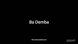 FONCAB YOUTH presents:Deen & Dunya Talks How to Balance Faith, Education , Work & Life. By S. B Diop