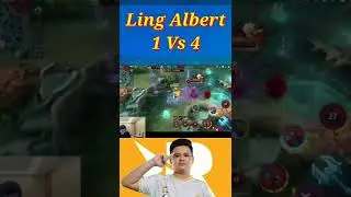 Momen RRQ Albert main Ling GG banget... Mabar Bareng Funi | Mobile legends Indonesia #Shorts
