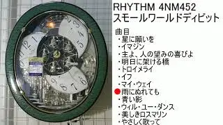 RHYTHM スモールワールドディビット 4MN452