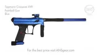Tippmann Crossover XVR Paintball Gun - Blue - Visual 360