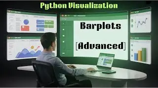 Расширенные столбчатые диаграммы в Python | Сгруппированные и сложенные столбчатые диаграммы с Ma...