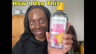Dickinson's Enhanced Witch Hazel Hydrating Toner with Rosewater Review