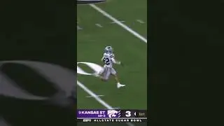 Kansas St STRIKES BIG! With Deuce Vaughn&rsquo;s 88 YARD TD