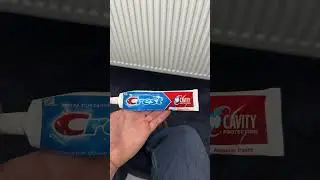 Самый простой способ убрать царапины с автомобиля. #зубнаяпаста