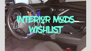 Camaro Interior Mods Wishlist