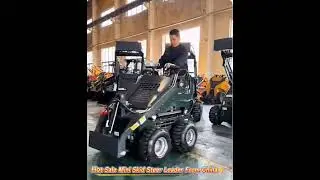 Hot Sale Mini Skid Steer Loader From China #machine#loader
