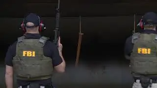 Becoming an Agent  Firearms Training   FBI