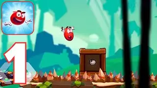 Red Ball 5 - Gameplay Walkthrough Part 1 1-7   (Android,iOS)