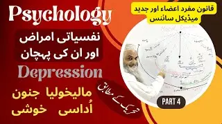 Nafsiyati amraz lecture in Urdu P4 | Anxiety to depression | Melancholia | Hypomania, Mania, Ecstasy
