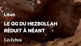 Les images impressionnantes du QG du Hezbollah après la frappe israélienne qui a tué Nasrallah