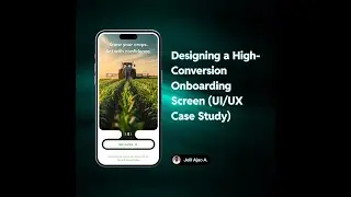 Designing a High Conversion Onboarding Screen (UI/UX Case Study)
