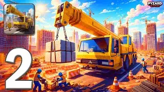 Build Roads - Gameplay Walkthrough Part 2 - City Builder Simulator (Android, iOS)