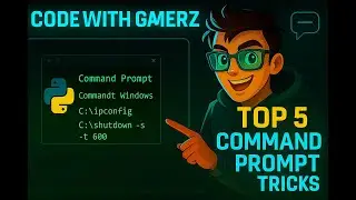 🔥 Top 5 Cool CMD Tricks You Should Know!
