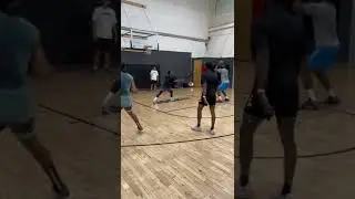 PICK N ROLL ACTION 🔥 #jushoop #shorts