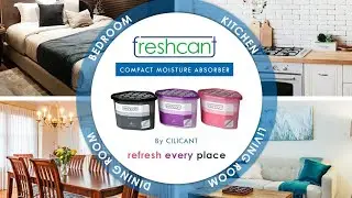 CILICANT DESICCANT I Freshcant Compact Moisture Absorber by CILICANT