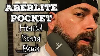 Black Friday Deal Aberlite Pocket Heated Beard Brush Straightening Straightener Comb Cordless Review