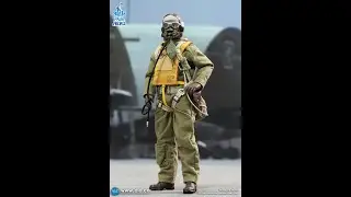 1/12 Scale DID WWII Air Force Pilot Capain Fafe from Pearl harbour Figure Review