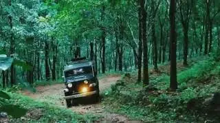 Mahindra cl 500  doing one off road test.