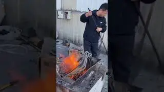 #Metal refining furnace #Metal burner #Smokeless incinerator #Animal combustion furnace