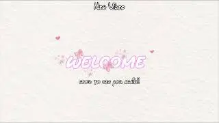 Cute Aesthetic *Pink Theme* Intro & Outro Template for You tube Free to Use