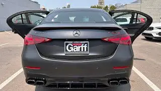 Седан AMG C63 S E-Performance 2024 года &mdash; легендарного V8 больше нет!