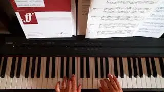 Mixolydian scale on F