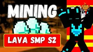 Mining Diamonds in Lava SMP Season 2 🤯🔥 #trending #minecraft #foryou