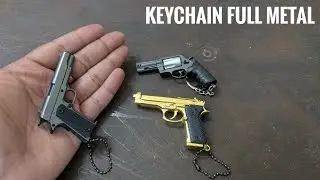 Keychain size full metal replica guns in India best for decoration.