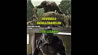 Juvenile Skullcrawler vs The Lizard #skullcrawler #thelizard #theamazingspiderman #vsedit #vsbattle