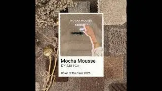 Mocca Mousse &ndash; Die Farbe des Jahres 2025 bei Van Heugten Teppichfliesen