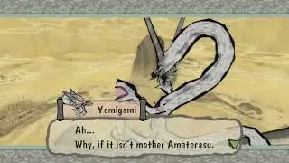 Yomigami and The Beginning - Okami - Nintendo Switch Gameplay
